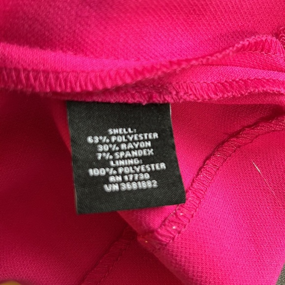 Victoria Beckham For Target Fuchsia Pink Dress sz2X - Picture 14 of 16